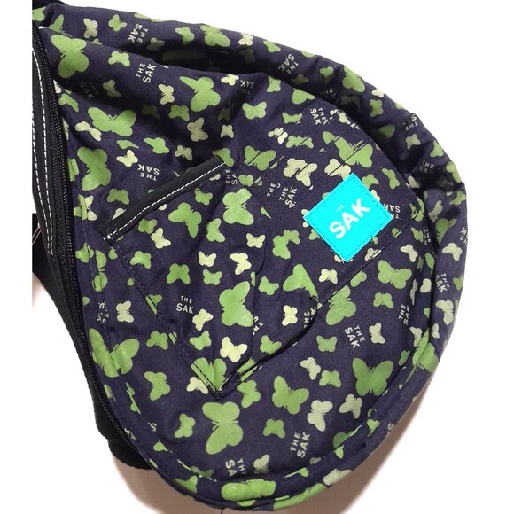 The Sak Satchel Crossbody Sling Woven Bag Purse - Picture 5 of 12